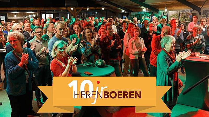 10 jaar Herenboeren Nederland  